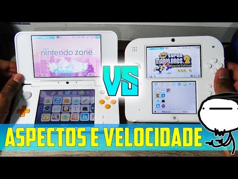 New Nintendo 2DS XL vs Nintendo 2DS Old - Aspectos e Velocidade de processamento