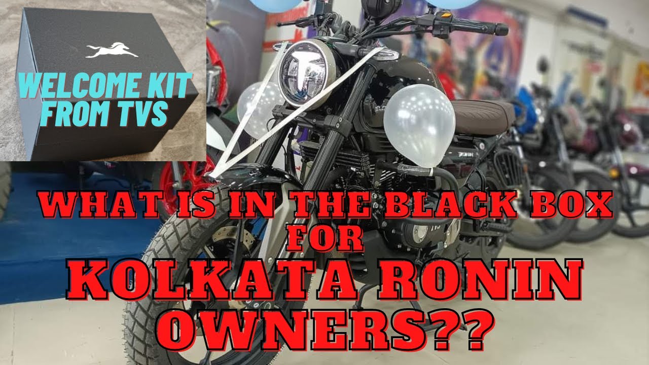 TVS ronin kitTVS ronin free gift for all buyersTVS Ronin Free