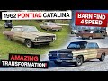 Will it Run?!? Barn Find High Performance 1962 Pontiac Catalina 4 Speed!
