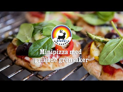 Video: Pizza Med Grillade Grönsaker