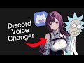 Discord voice changer  rvc ai models  full tutorial