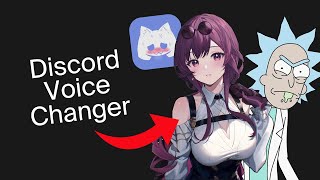 Discord Voice Changer ✔ RVC AI models ✔ Full Tutorial