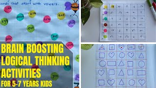 Enhance Reasoning and Logical Thinking of your Kids at Home | 8 Fun Brain Boosting Activities screenshot 3