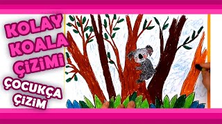 Kolay Koala Çizimi - Koala Nasıl Çizilir?
