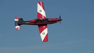 Ex-Raaf Pc-9 Epic Aerobatic Display Warbirds Over Scone 2026