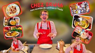 CHEZ ERWAN MES RECETTES DE SARDINES À L'HUILE 🐟