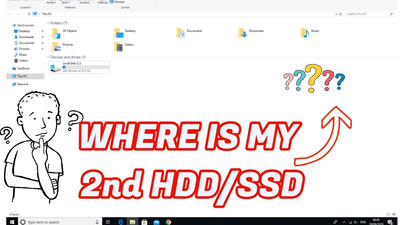 What To Do If Second Ssd Hard Drive Not Showing Up | Important Tips