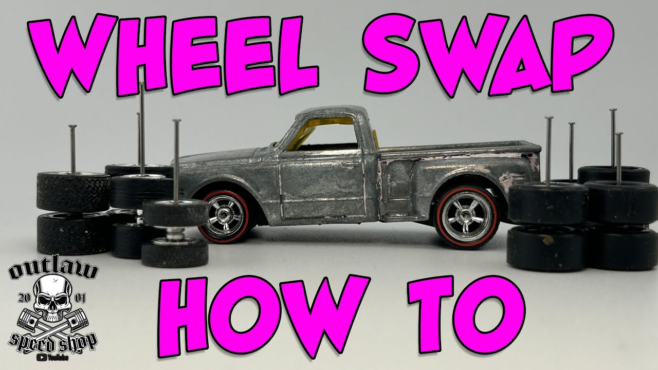 3 Ways To Wheel Swap a Hot Wheels Casting