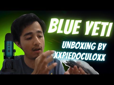UNBOXING BLUE YETI MIC FOR ASMR with pierdanasmr