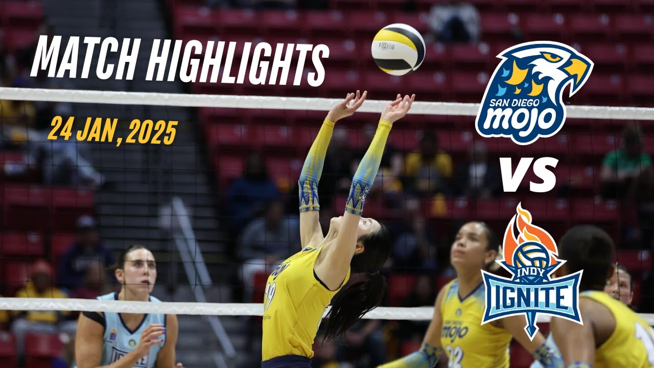 San Diego Mojo vs Indy Ignite - Lee Dayeong 이다영 Highlights | 24 Jan 2025