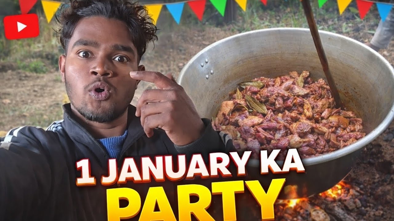 1 january//Party// VLOG rk vlogger 