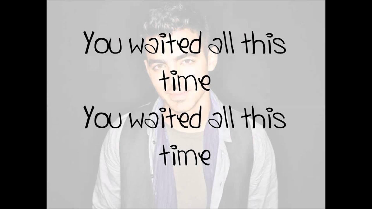 Joe Jonas All This Time Lyrics YouTube Joe jonas all this time lyrics youtube