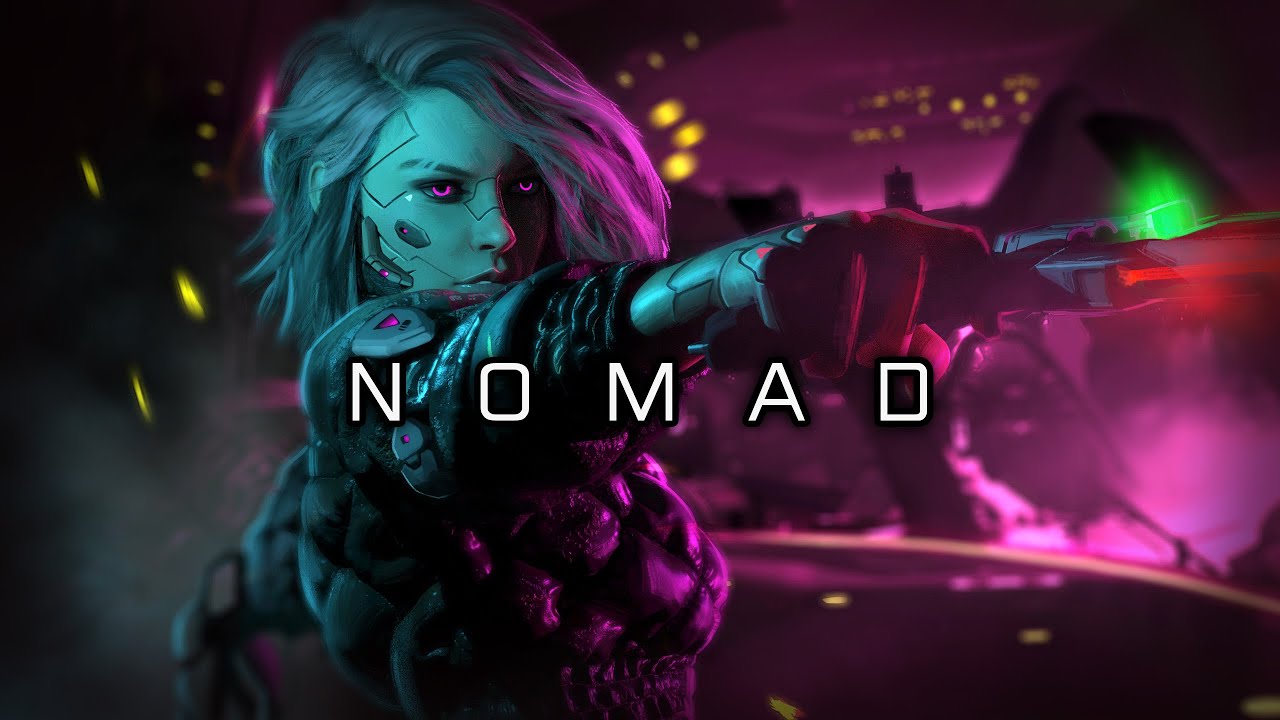 Cyberpunk Dark Synthwave - Nomad // Royalty Free No Copyright Background Music
