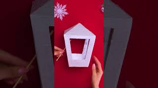 How To Create A Diy Christmas Lantern With A Touch Of Magic #Shorts