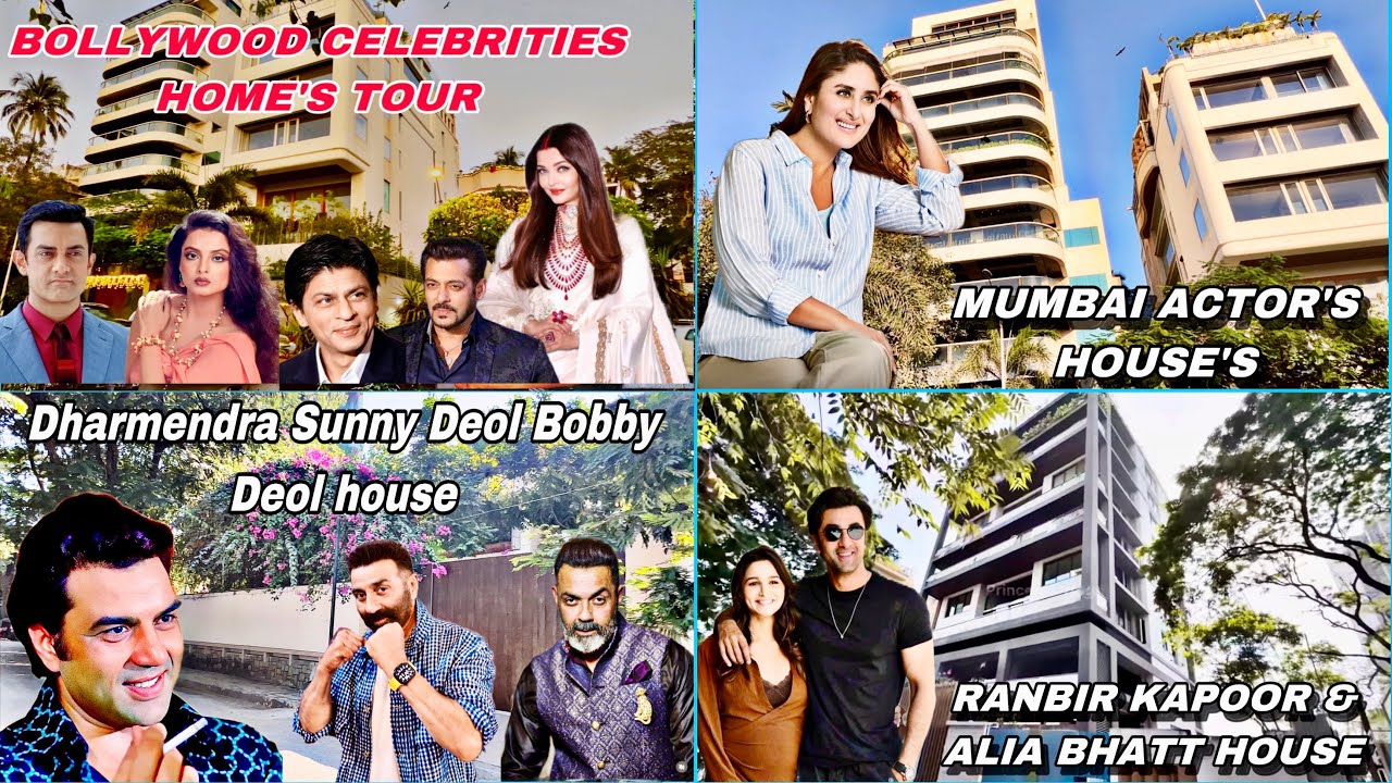 ￼ Mumbai Dharmendra, Sunny,Bobby Deol, Kareena Kapoor House & Mumbai all actors and actresses houses