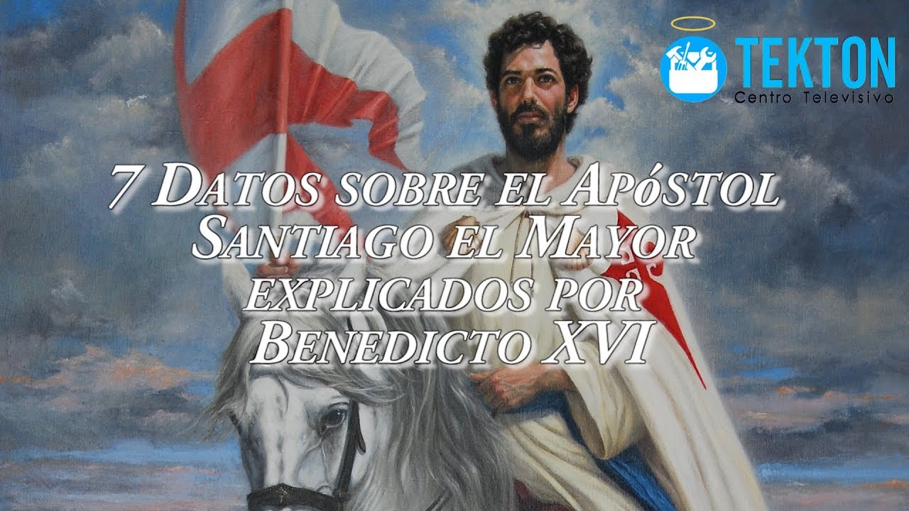 ⁣7 Datos sobre el Apóstol Santiago el Mayor explicados por el Papa Benedicto XVI para los Católicos