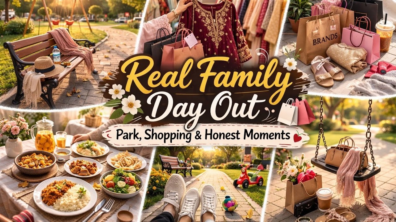 👉 Real Life Vlog | Park Fun, Shopping Fail & Fast Food Night| Desi Life Studio by Sehar 