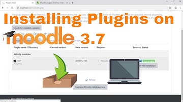 Installing An Activity Plugin in Moodle 3.7