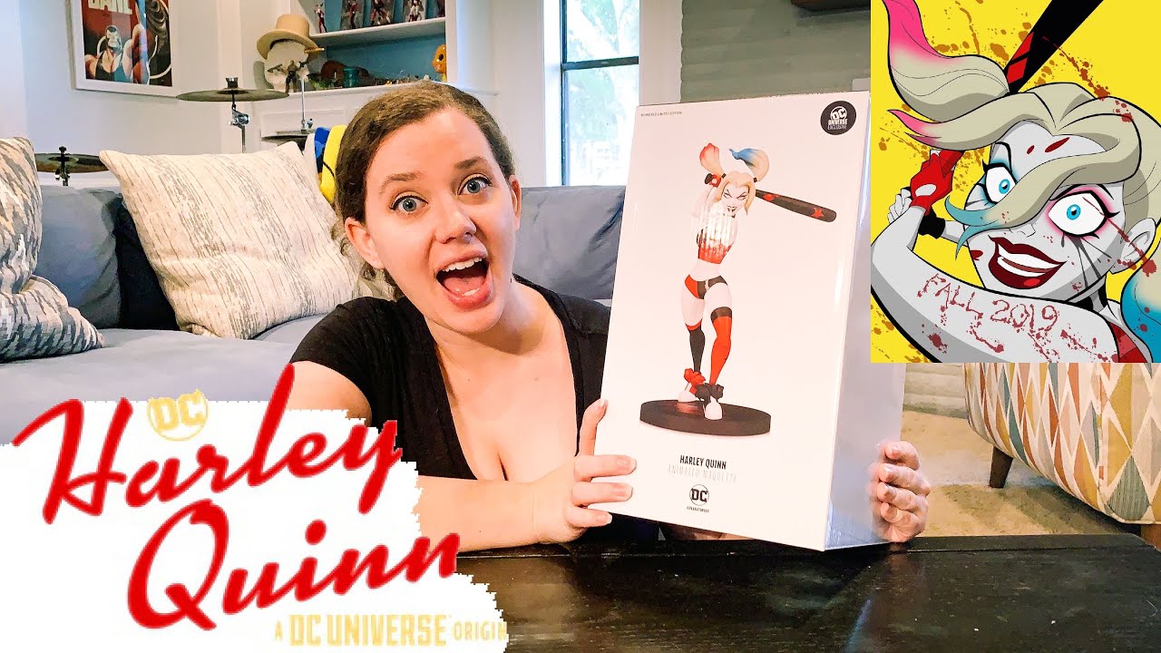 Harley Quinn DC Universe Exclusive Statue UNBOXING | Figure & Animated Series REVIEW from Bri Bri