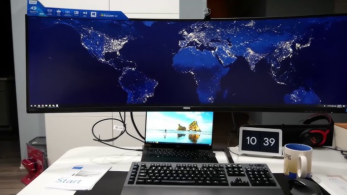 Monitor Moniteur LCD incurvé 32:9 SuperWide 499P9H/00