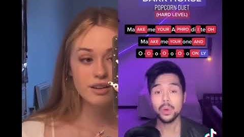 Dark Horse |TikTok popcorn duet cover| Song by Katy Perry🎤🔥