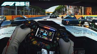 HYPER-REALISTIC F1 25 POV | Azerbaijan GP 2025 (Mercedes-AMG Petronas)