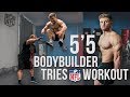 I attempted a pro nfl football workout explosive athletic training