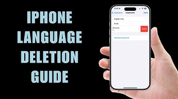 How To Remove or Delete Language From iPhone Keyboard - Full Tutorial
