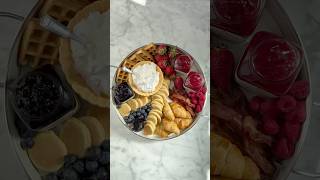This breakfast board is the perfect centerpiece for Mother’s Day brunch.