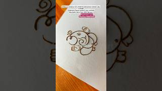 Ganesh Mehndi Design