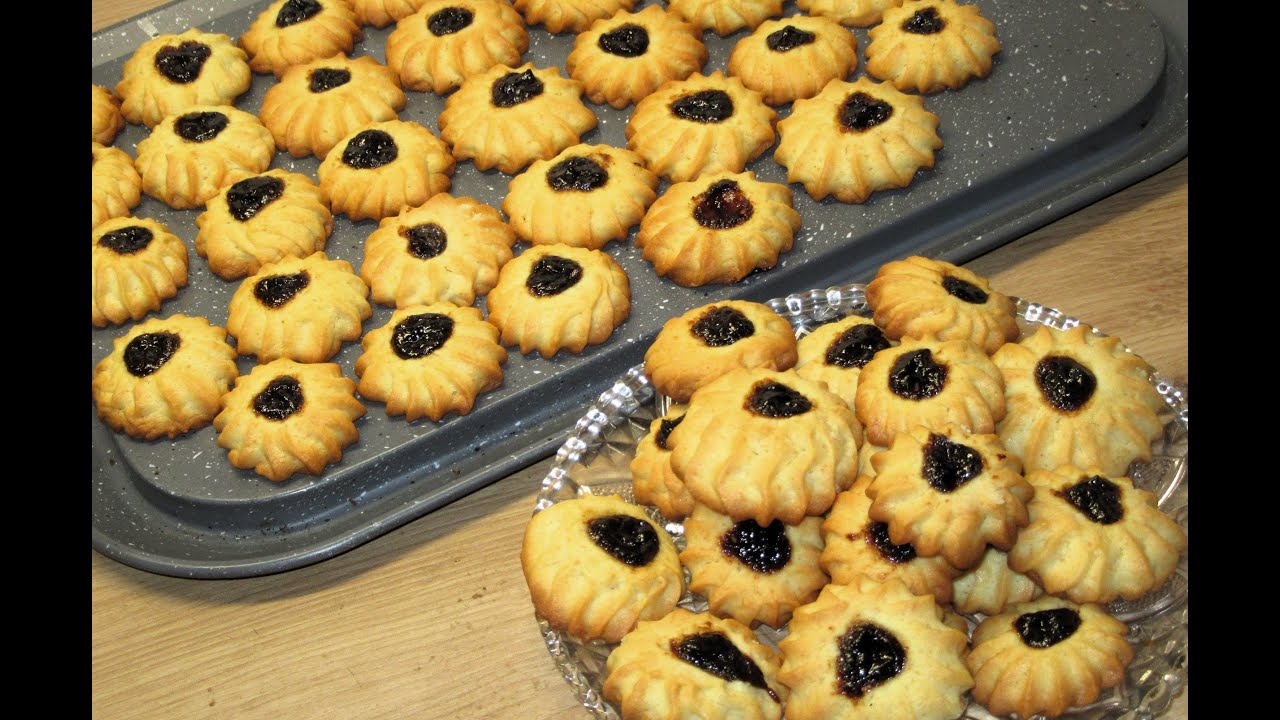 Najłatwiejsze ciasteczka maślane z powidłami, delikatne, chrupiące, pyszne- tylko kilka składników