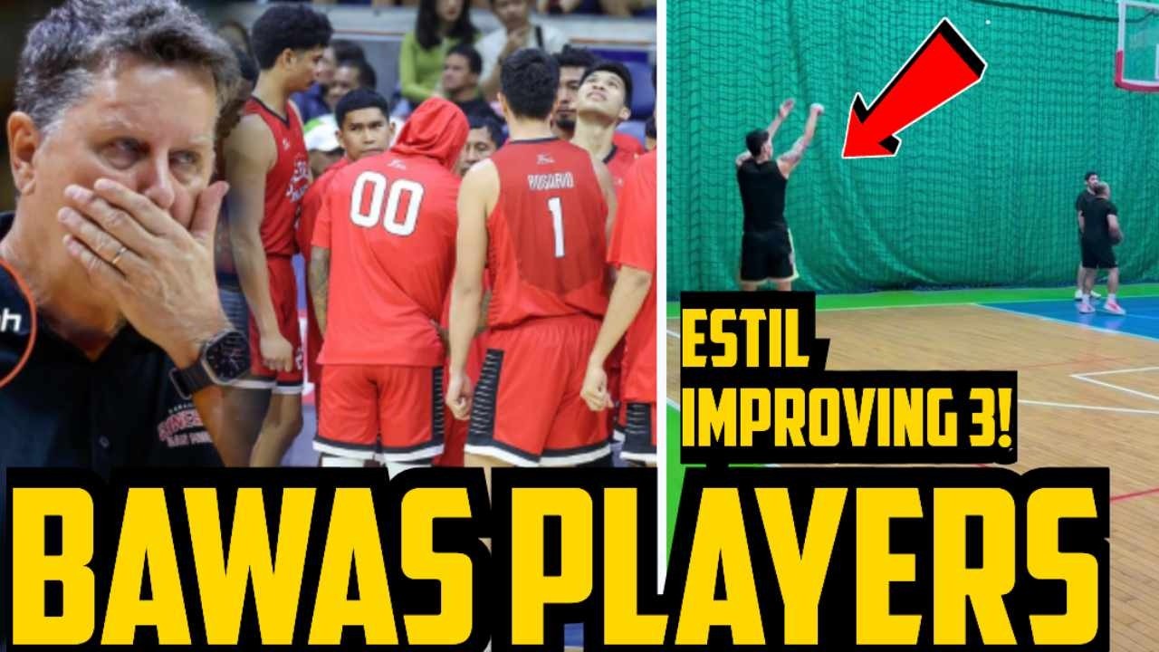 GINEBRA KAYLANGAN MAGBAWAS NG PLAYERS | GINEBRA PRACTICE SONNY ESTIL IMPROVING OUTSIDE SHOT