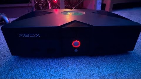 My Original Xbox got the Red ring of Death!!! Original Xbox red ring of death 2022!!
