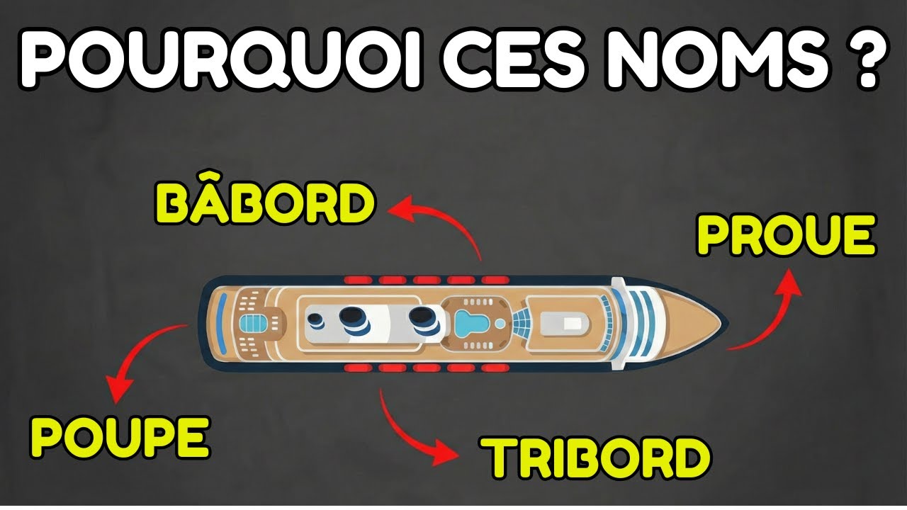 Pourquoi les NAVIRES utilisent-ils BÂBORD et TRIBORD et non Gauche et Droite ?