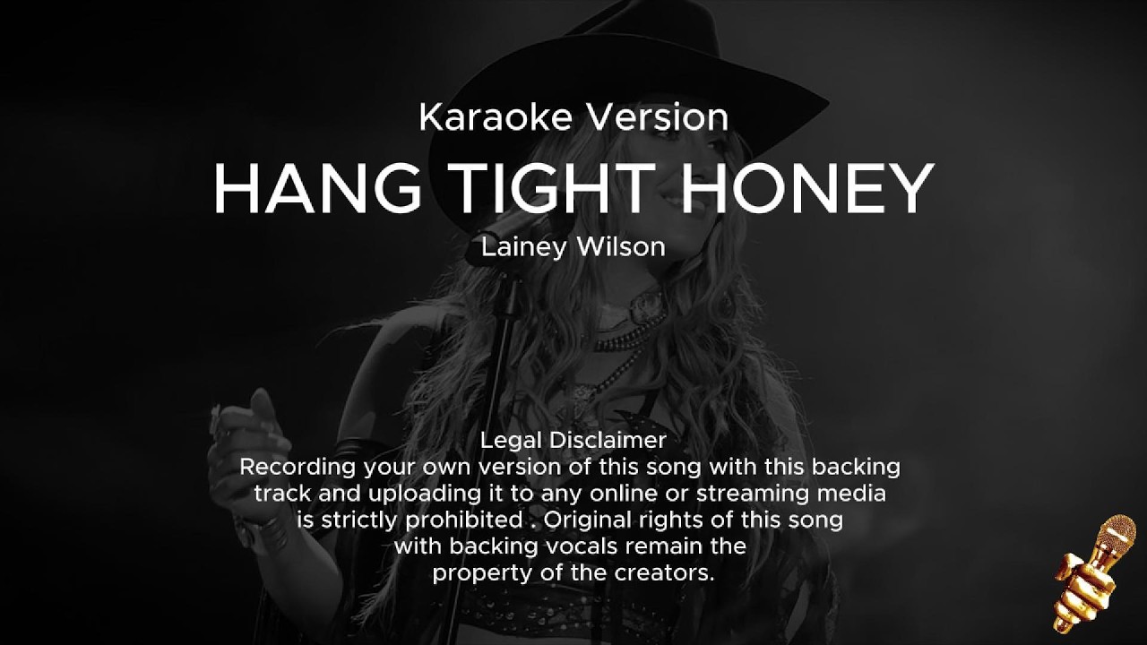Lainey Wilson - Hang Tight Honey (Karaoke Version)