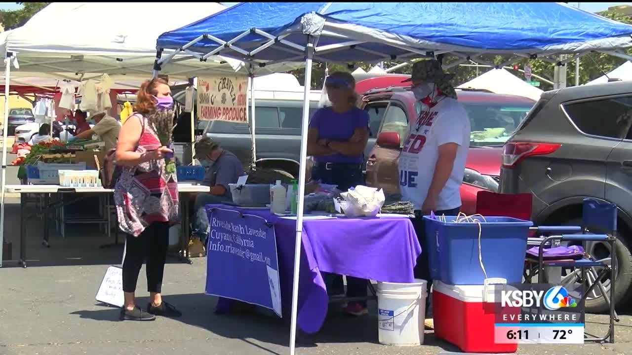 Santa Maria farmers’ market open during pandemic YouTube