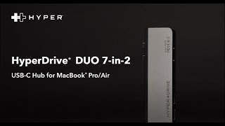 New 2020 HyperDrive DUO 7-in-2 with Magnetic Grip & 4K 60Hz HDMI