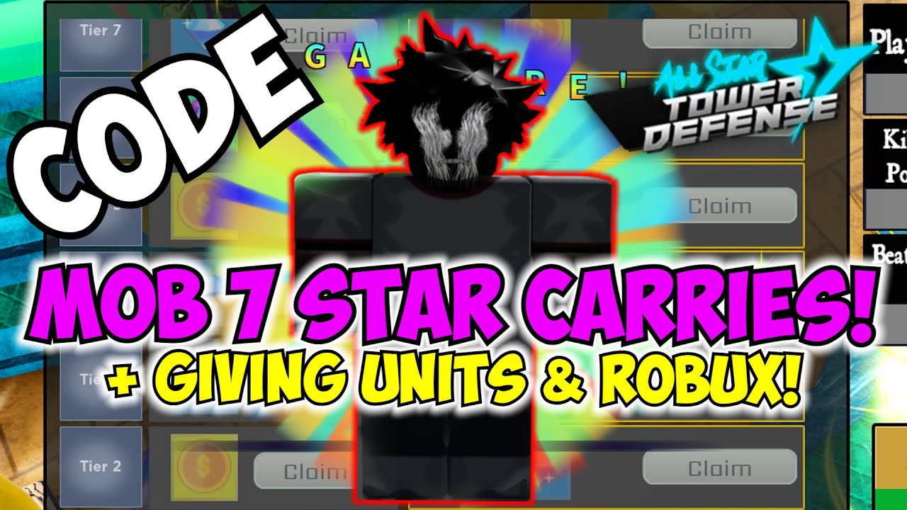 Finally Getting Mob 7 Star in All Star Tower Defense