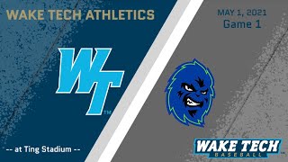 Wake Tech Baseball vs. Cleveland #1