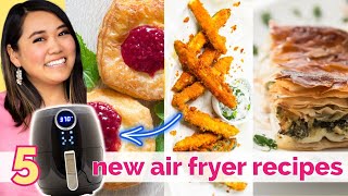 5 NEW AMAZING AIR FRYER RECIPES!