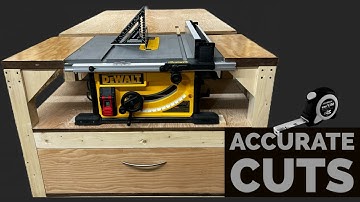 The BEST Table Saw Calibration Method for BEGINNERS No More Frustration!