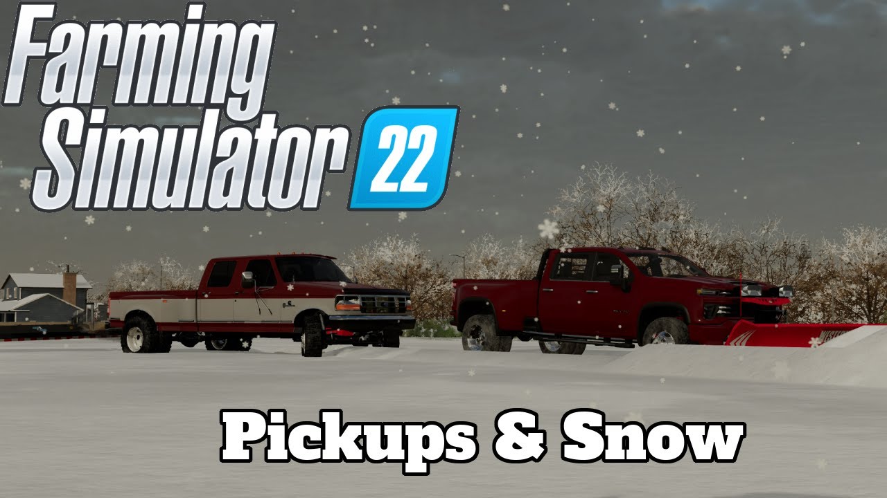 FS22 Mod Spotlight Pickups & Snow! YouTube