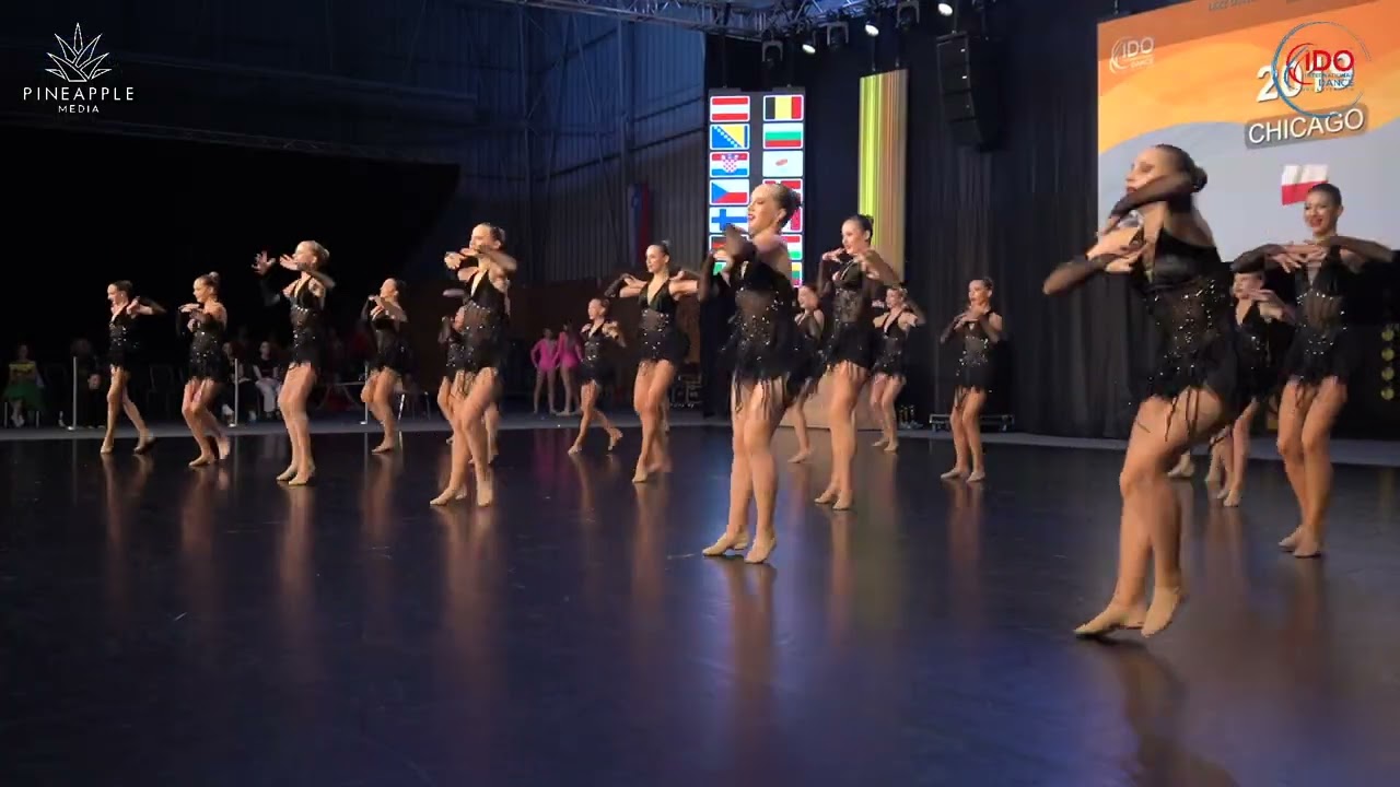 GAPSTEAM Junior -European Champions IDO Jazz Dance Formations Junior 2024 Podčetrtek, Slovenia