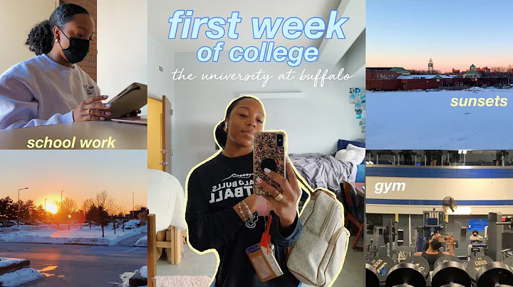 COLLEGE VLOG | first week of spring semester at UB! ♡