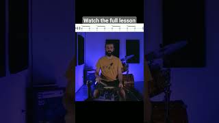 Pad - Begginer Lesson #drums #drummer #paradiddle #shorts