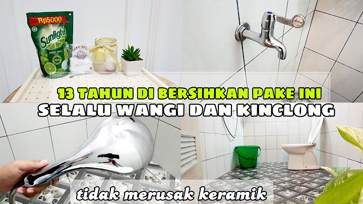 VIDEO INI MENJAWAB SEMUANYA⁉️TIPS AGAR KAMAR MANDI BERSIH DAN WANGI‼️DEEP CLEAN ZULAIKHA PRATIWY