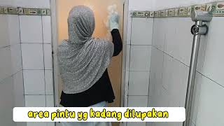 VIDEO INI MENJAWAB SEMUANYA⁉️TIPS AGAR KAMAR MANDI BERSIH DAN WANGI‼️DEEP CLEAN ZULAIKHA PRATIWY