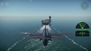 F3D-1 Skynight Carrier Landing in War Thunder Test Flight