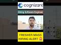 Cognizant is hiring for Freshers Software Engineers | Apply Link in Description and Comment