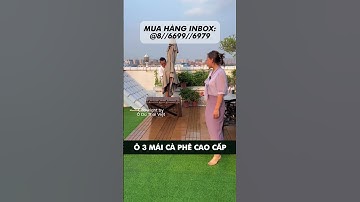 Ô Dù Ngoài Trời Cao Cấp 3m x 3m – Thương Hiệu Ô Dù Thái Việt ☎ 08.6699.6979